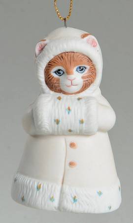 Kitty Cucumber Ginger With Winter Coat - No Box