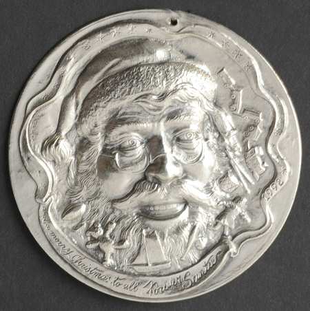Sculpture Workshop Sterling Forever Santa - Boxed