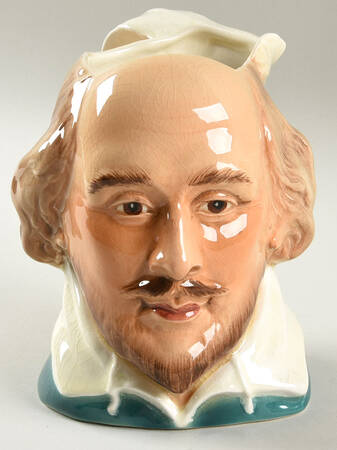 Character Jug William Shakespear - No Box