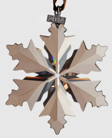 Golden Shadow Annual Ornaments Golden Shadow Snowflake - Boxed