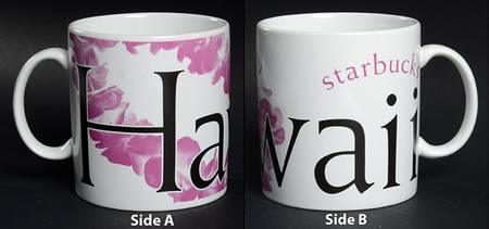 City Mugs Collection - USA & Canada Hawaii- Lei - No Box