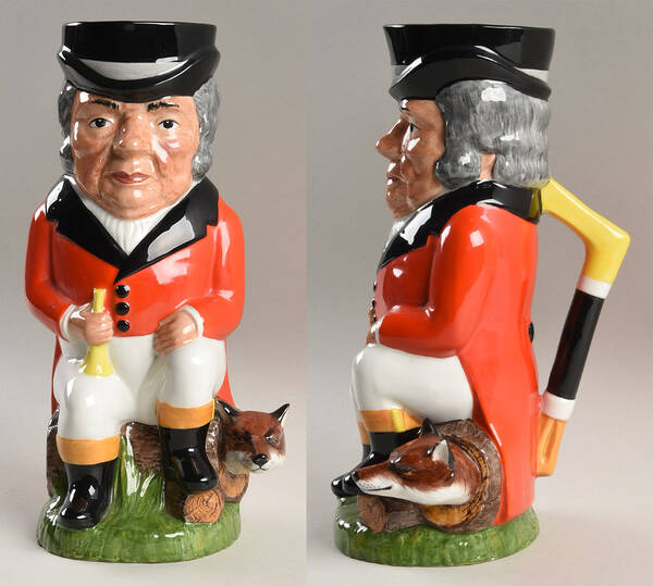 Character Toby Jug John Peel-With Fox - No Box