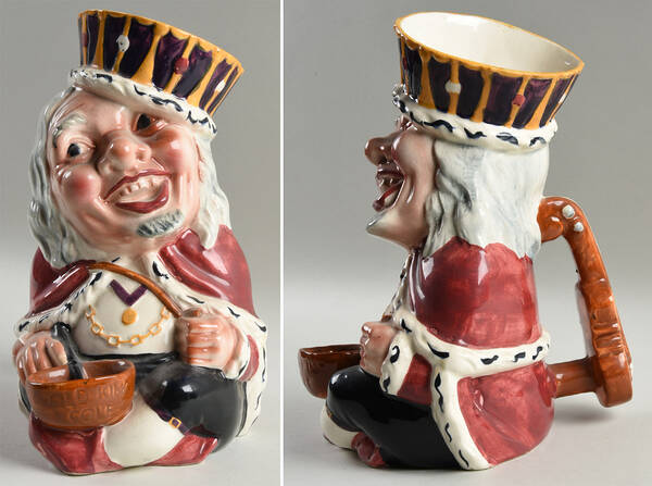 Character Toby Jug Old King Cole-Large - No Box