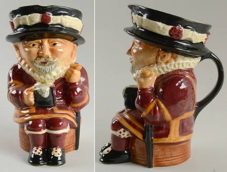 Character Toby Jug Beefeater-Large - No Box