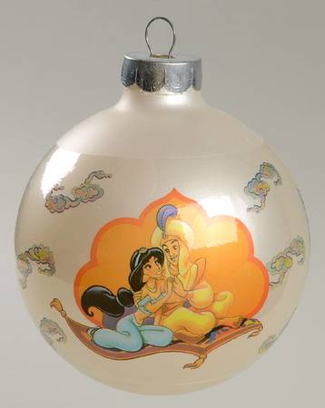 Disney Aladdin Ball Ornament 1993 Aladdin  - With Box Bx1993