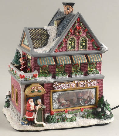 Village Collection Santa's Toy Shop - Boxed