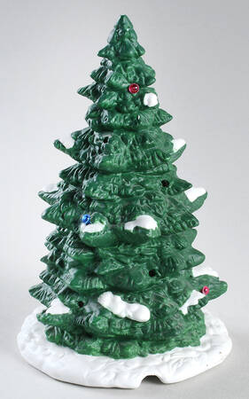 Village Collection Tree With Lights - Boxed