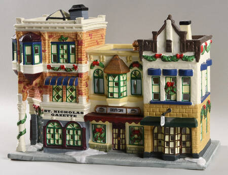 Village Collection Gazette Coco's Cafe Winter's Bakery - No Box