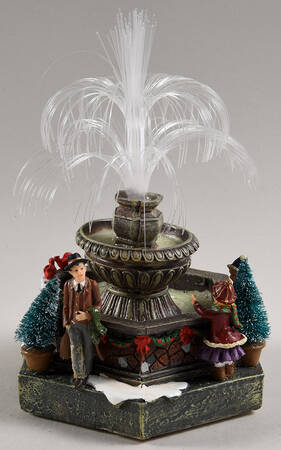 Village Collection Fiber Optic Fountain - Boxed
