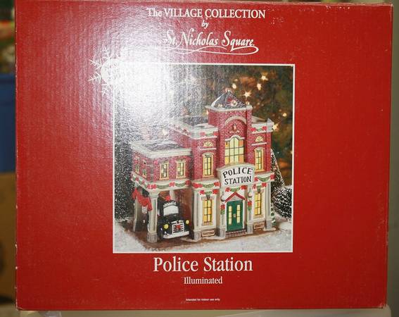 Village Collection Police Station - Boxed