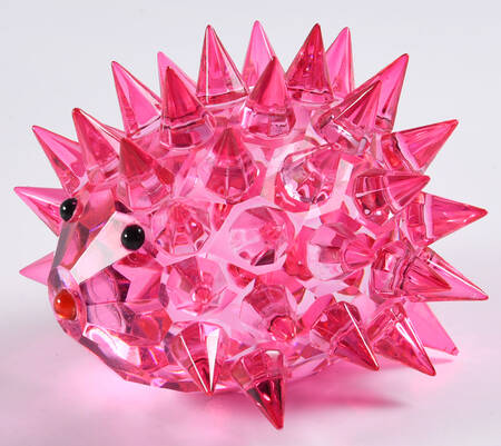 Simon Designs Giftware Hedgehog-Fuschia - Boxed