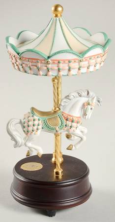 Carousel Horsess East Side West Side - Boxed