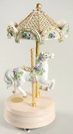 Carousel Horsess Joy Trellis-Unchained Melody - Boxed