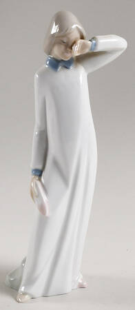 Made in Spain Figurines Girl Holding Slipper - No Box