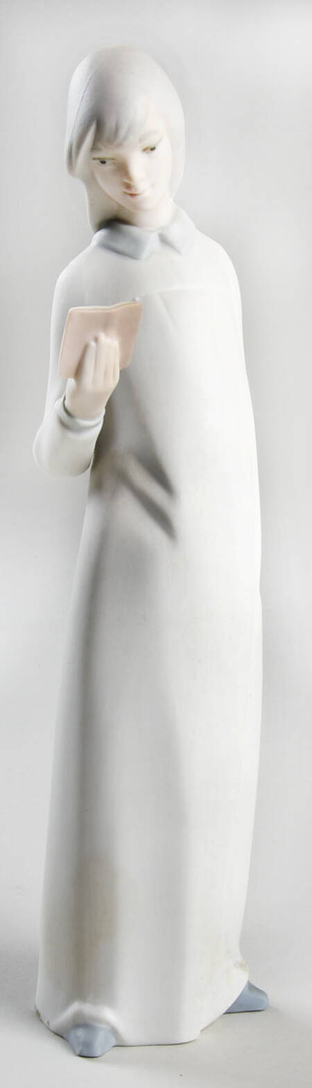 Made in Spain Figurines Girl Holding Book - No Box