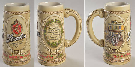 Stroh's Heritage Series Steins 1984-Our Family's 200 Year - No Box