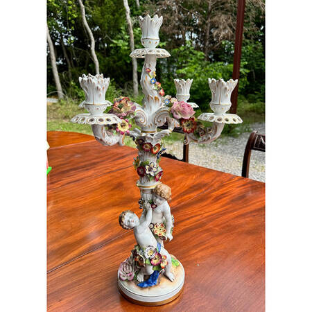 Von Schierholz Figurines Figural 5lt Candelabra - No Box