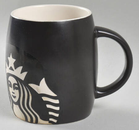Starbucks Mugs Black, Mermaid Logo - No Box