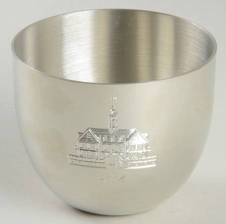 Williamsburg Jefferson Cups The Capitol Building - With Box