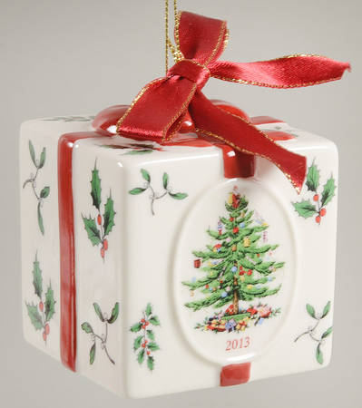 Annual Gift Box-Christmas Tree 2013 Holiday Gift Box - With Box Bx2013