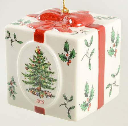 Annual Gift Box-Christmas Tree 2015 Holiday Gift Box - With Box Bx2015