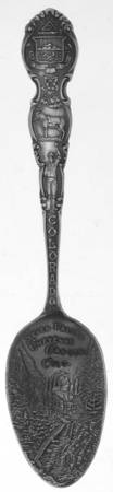 Shepard Souvenir Spoons & Forks Colorado-Seven Falls Cheyenne Canyon - No Box