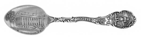 Shepard Souvenir Spoons & Forks Virginia - Richmond - No Box