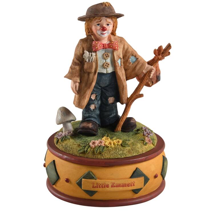 Emmett Kelly Jr  Musical Figurine by San Francisco Music Box