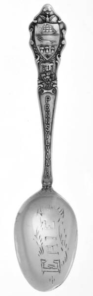 Sterling Souvenir Spoons Erie, Pennsylvania - No Box