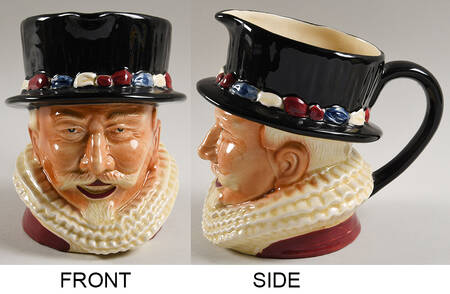 Character Toby Jug Beefeater-Medium - No Box
