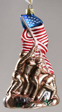Ornaments Raising The Flag On Iwo Jima 1945 - Boxed