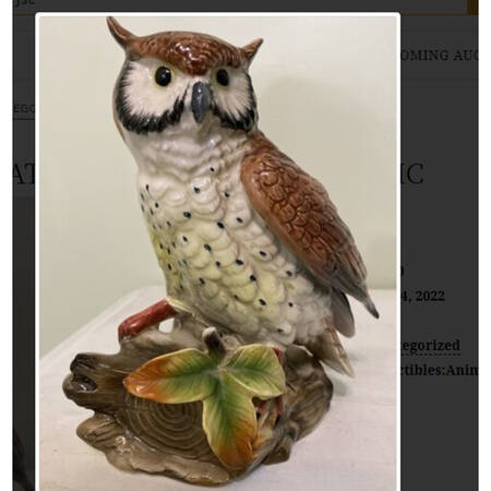 Bird Collection By Jsc Great Horned Owl - No Box