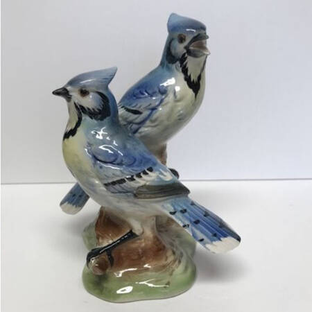 Bird Collection By Jsc Pair Of Blue Jays - No Box