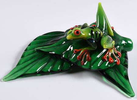 Glass Figurines by Stuart Abelman Art Glass