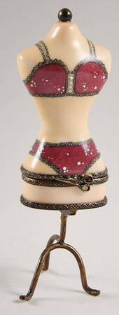 Sinclair 1998 Limoges Box Mannequin With Lingerie - No Box