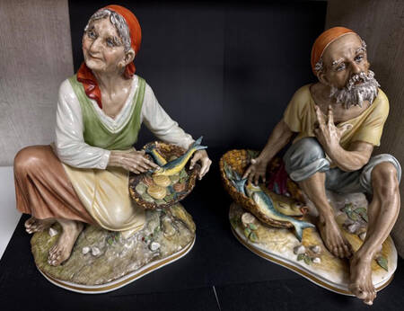 Figurines Fish Seller - No Box