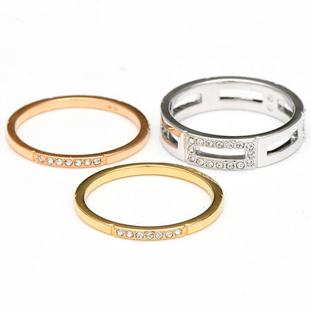 Rings Cubist 3 Ring Set - Boxed