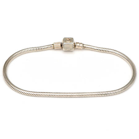 Sterling Chamilia Charm Bracelets Snap Bracelet - Boxed