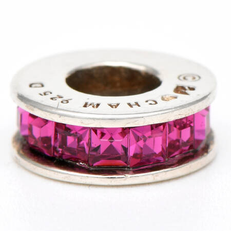 Sterling Chamilia Charms & Beads Flicker Bead - Fuchsia - No Box