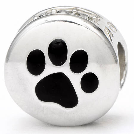 Sterling Chamilia Charms & Beads Paw Bead - No Box