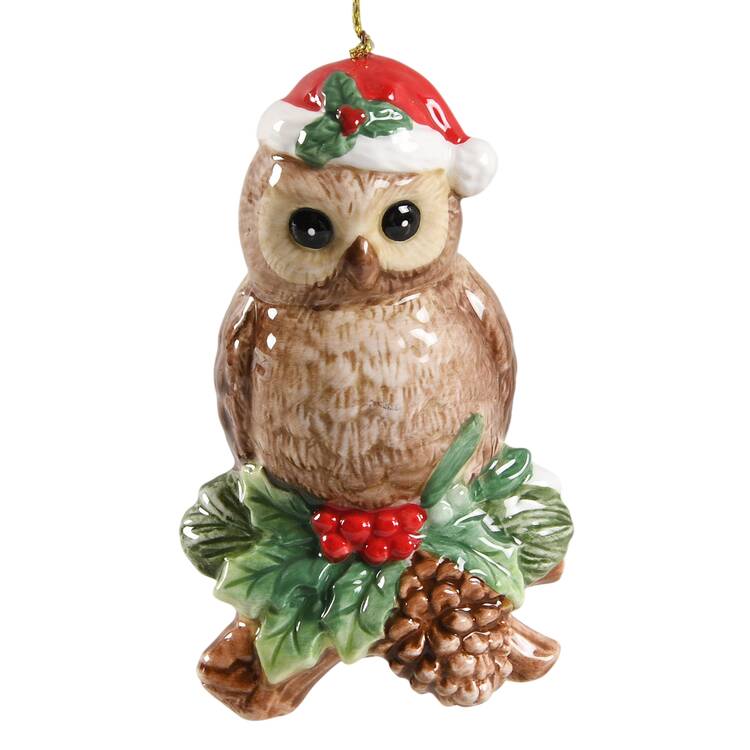 Birds - Christmas Tree Owl - Boxed
