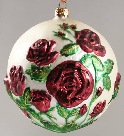 Full Bloom - Flower Rounds Red Roses - Boxed