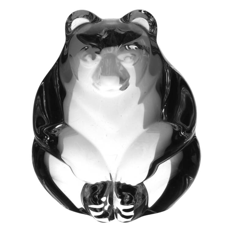 Hand Coolers By Steuben Bear-Limited Edition - No Box
