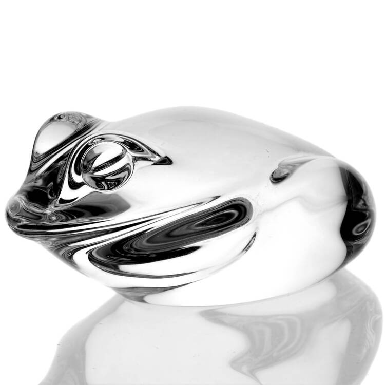 Hand Coolers By Steuben Frog (Small Eyes) - Boxed