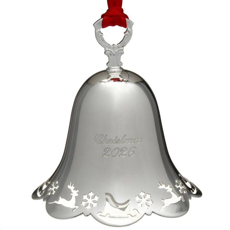 Christmas Bell-Annual 2026 Reindeer Sleighs Snowflakes - Boxed