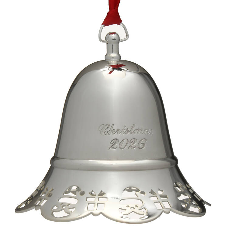 Musical Christmas Bell 2026-Santa Claus Is Coming To Town - Boxed