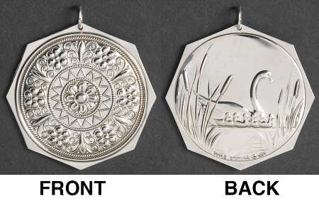 Twelve Days of Christmas-Medallion 7 Swans A Swimming - Boxed