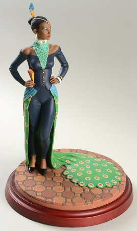 Ebony Visions Lady Peacock - No Box