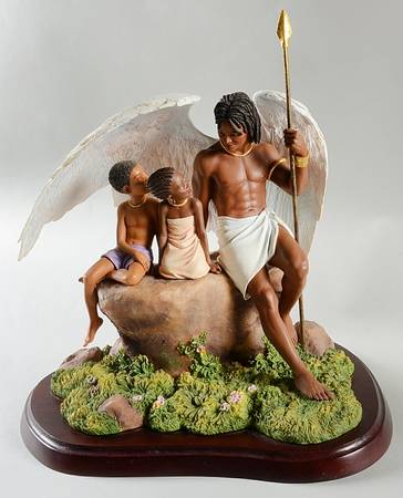Ebony Visions Under The Shelter Of His Wings - Boxed