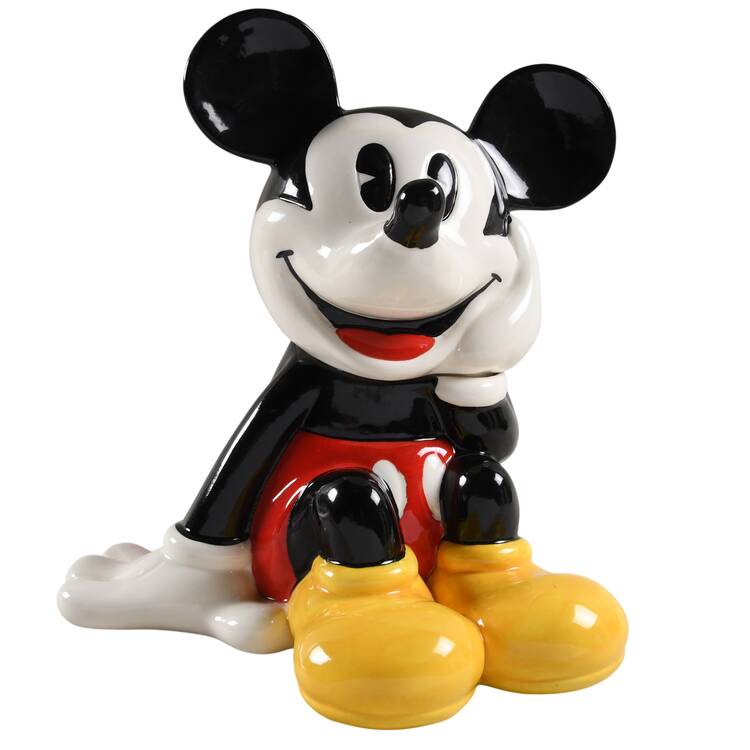 Treasure Craft Cookie Jar Mickey Mouse - Boxed